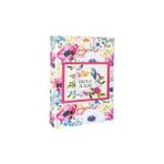 Esranın Dünyası Rabsev RS306 Fotoğraf Albümü 10X15CM 200 Fotoğraf Kapasiteli Çiçekler Desenli Lüks Albüm