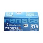 Esranın Dünyası Renata 315 SR716SW 1.55V Alkalin Saat Pili 10 Adet