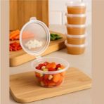 Esranın Dünyası Saklama Kabı Sos 50 Adet 120 ml – 4 Oz Kemik Suyu, Ilik Suyu, Anne Sütü, Sos ve Püre Dondurucu Uyumlu Buzluk Kabı, Sızdırmaz Kapaklı (Bpa Içermez - Kaliteli)