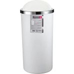 Esranın Dünyası Sallanabilir Kapaklı Çöp Kovası - 35 Lt, Beyaz