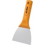 Esranın Dünyası Saptak Spatula, Çelik Uçlu Spatula, Ergonomik Plastik Saplı, Dayanıklı Güçlü Yapı, Alçı, Boya, Macun Uygulama Malası, Inşaat, Hırdavat, Profesyonel El Aleti (80 Mm)