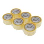 Esranın Dünyası Şeffaf Koli Bandı, 45MM x 100 Metre, 6'lı Paket