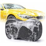 Esranın Dünyası Sogud Oto Yıkama Süngeri 20X12X5 cm – Yüksek Emicilik Gücü, Çizmez Yumuşak Doku, Kalın ve Dayanıklı Sünger Yapısı, Araç Kaporta, Jant ve Detay Temizlik Için Profesyonel Oto Temizlik Süngeri - Siyah