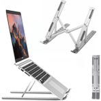 Esranın Dünyası Taşınabilir Alüminyum Laptop Standı, Kaymaz ve Ergonomik Dizüstü Bilgisayar Tutucu