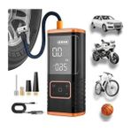 Esranın Dünyası Taşınabilir Hava Kompresörü - 150 Psı Araba Lastikleri Için, 5400MAH Pil ve 12V Dc Şişirme Aleti