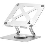 Esranın Dünyası Taşınabilir Katlanabilir Folding Alüminyum Notebook Stand Alüminyum Ayarlanabilir Açı ve Katlanabilir Portatif Rahat Kullanım 11 Inç 17 Inç Dizüstü Bilgisayar ve Laptop Stant | X2