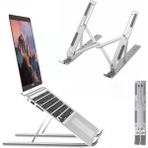 Esranın Dünyası Taşınabilir Laptop Stant Bilgisayar Stant Notebook Stant Tüm Laptoplarla Uyumlu Bilgisayar Standı Taşınabilir Metal Kaymaz Stant Dizüstü Bilgisayar Stantları Stantı