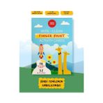 Esranın Dünyası Tots & Folks Silinebilir Parmak Boyası Aktivite Kartları - Wipe Clean Finger Paint Activity Cards - Fingerprint Activities - 16 Kart 32 Aktivite, Yeniden Kullanılabilir, 3 Yaş ve Üzeri