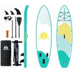 Esranın Dünyası Up Balance Board Şişme Sup Board/stand Up Paddle Board 320X81X15 cm Yeşil
