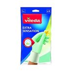 Esranın Dünyası Vileda Extra Sensation ELDIVEN,%100 Doğal Lateks, L