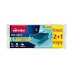 Esranın Dünyası Vileda Pro Clean Aktif Enzimli Oluklu Sünger, 3’lü Paket