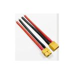 Esranın Dünyası XT60 Erkek Dişi Lipo Pil Şarj Kablosu 15 cm 1,5mm Siaf Silikon Kablolu