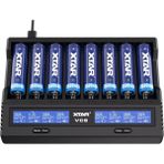 Esranın Dünyası Xtar Vc8 Sekizli Li-Ion /nı-Cd /nı-Mh Pil Şarj Cihazı - 41 Delft Blue