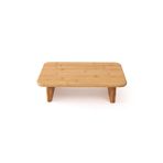 Esrion Bambu Ayaklı Kesme Tahtası Bambu Sunum Tahtası - 35x22 Cm
