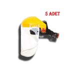 Essafe CE Belgeli 20 x 40 Şeffaf x 5 Adet Yüz Koruyucu Siperlik