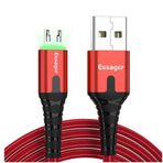 Essager 2.1 A Led Işıklı 1 mt Micro USB Kablo