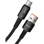 Essager 2 Metre 66W 6A USB to Type-C Süper Hızlı Data Şarj Kablosu, Ultra Dayanıklı Şarj ve Data Kablosu