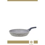 Esse Granit Döküm Tava 24 cm Gri Renkli Granit Kaplama Malzeme ile Şık Tasarım