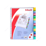 Esselte 414170 A4 Delikli Ayraçlı 12 Sayfa Şeffaf Poşet Dosya