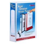 Esselte A4 2 Mekanizmalı 50 mm Halkalı Beyaz Plastik Klasör