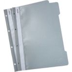 esselte a4 telli dosya plastik gri slt-4199 (50 li paket) - Yok