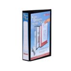 Esselte Plastik Siyah A4 4 Halkalı D Mekanizmalı 30 mm Klasör