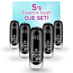 Essence 5'li Siyah Oje Seti