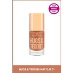Essence HUGS & TEDDIES Mat Tırnak Cilasi No: 01