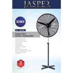 Essenti EV-30100 30 Inç Sanayi Tipi Ayaklı Vantilatör - Siyah