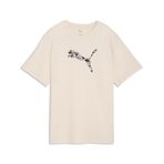 Essential Graphic Animal Kadın Bej Günlük Stil T-Shirt 69182187