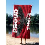Essential Towel Kırmızı Plaj Havlusu