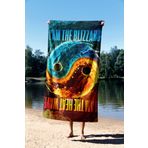 Essential Towel Mikrofiber Teknolojisi ile Üretilen Hafif ve Kum Tutmayan Plaj Havlusu – 75X130 – 90x150 Cm Heat Blizzard essnNM41