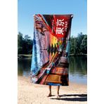 Essential Towel Mikrofiber Teknolojisi ile Üretilen Hafif ve Kum Tutmayan Plaj Havlusu – 75X130 – 90x150 Cm Tokyo Rising Sun essnNM49