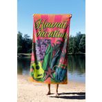 Essential Towel Mikrofiber Teknolojisi ile Üretilen Hafif ve Kum Tutmayan Plaj Havlusu – 75X130 Hawaii Vacation essnNM83