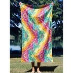 Essential Towel Plaj Havlusu, 75 X 130 cm, Çok Renkli, HAWAİİ VACATİON, Çok Renkli, Üniseks Yetişkin