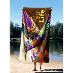 Essential Towel Plaj Havlusu, 90 x 150 cm, Çok Renkli, ENJOY SUMMER NIGHT, Çok Renkli, Üniseks Yetişkin