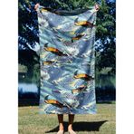 Essential Towel Plaj Havlusu, 90 x 150 cm, Çok Renkli, SUMMER TIME, Çok Renkli, Üniseks Yetişkin