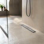 Esser 20 30 40 cm Duş Kanalı Yer Süzgeci, Lineer Banyo Duşakabin Gider Kanalı