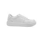 Eşsiz El Yapımı Rush Beyaz Hakiki Deri Erkek Spor Ayakkabı (Sneaker) Ayakkabı