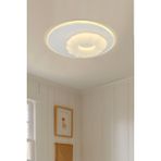 Esslight Bulut 50 cm Plafonyer LED Avize 3 Renk Işık Modlu (Beyaz / Sarı / Gün Işığı)