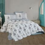 Estate Taş - Çift Kişilik Poplin Kapitone Nevresim Takımı - 200 x 200 cm