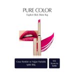 Estée Lauder Işıltılı Bitişli Ruj - Pure Color Explicit Slick Shine Ruj - Renk: 915 Score to Settle