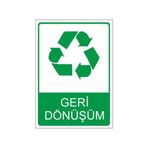 Este Uyarı Levhaları Geri Dönüşüm 25x35 cm Uyarı Levhası