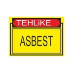 Este Uyarı Levhaları Tehlike Asbest 25x35 cm Uyarı Levhası