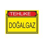 Este Uyarı Levhaları Tehlike Doğalgaz 25x35 cm Uyarı Levhası