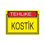 Este Uyarı Levhaları Tehlike Kostik 25x35 cm Uyarı Levhası