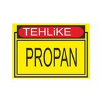Este Uyarı Levhaları Tehlike Propan 25x35 cm Uyarı Levhası