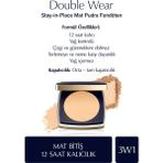 Estee Lauder Double Wear Stay-in-Place Mat Pudra Fondöten - 3W1 TAWNY