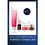 Estee Lauder Gözenek Karşıtı Cilt Bakım Seti - Nutritious Temizleyici 125ml, Serum 7ml, Krem 5ml, Göz Kremi 5ml