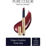 Estee Lauder Ruj - Pure Color Melt-On Glosstick Dolgunlaştırıcı Etkili Parlatıcı - Renk: 289 Melted Scarlet